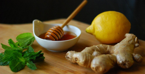 напиток из лимона, имбиря и меда для похудения